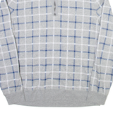 NAUTICA Mens Sweatshirt Grey 1/4 Zip L
