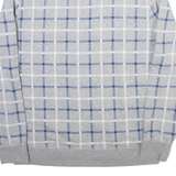 NAUTICA Mens Sweatshirt Grey 1/4 Zip L