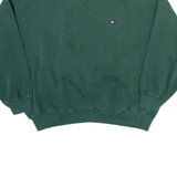 TOMMY HILFIGER Womens Sweatshirt Green L