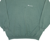 CHAMPION Mens Sweatshirt Green L