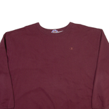 CHAMPION Mens Sweatshirt Maroon 2XL