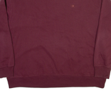 CHAMPION Mens Sweatshirt Maroon 2XL