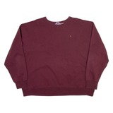 CHAMPION Mens Sweatshirt Maroon 2XL