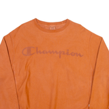 CHAMPION REVERSE WEAVE Mens Sweatshirt Orange L