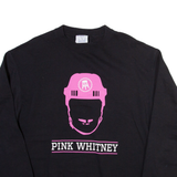 CHAMPION Mens Sweatshirt Black L