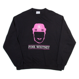 CHAMPION Mens Sweatshirt Black L