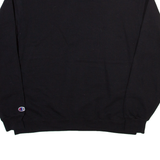 CHAMPION Mens Sweatshirt Black L