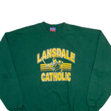 CHAMPION Lansdale Catholic Mens Sweatshirt Green USA XL
