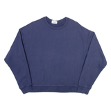 CHAMPION REVERSE WEAVE Womens Sweatshirt Blue XL