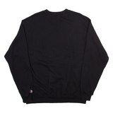 CHAMPION Mens Sweatshirt Black L