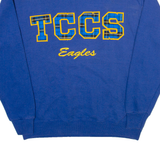 LEE Tccs Eagles Mens Sweatshirt Blue USA M