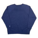 CHAMPION Womens Sweatshirt Blue XL