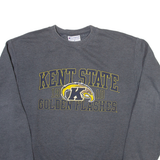 CHAMPION Kent State Golden Flashes Mens Sweatshirt Grey USA M