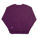 CHAMPION Mens Sweatshirt Purple S
