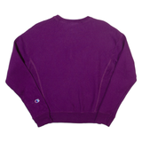 CHAMPION REVERSE WEAVE Womens Sweatshirt Purple XS