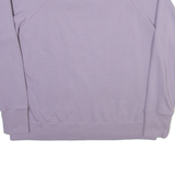 CHAMPION Womens Sweatshirt Purple L