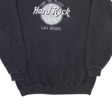 HARD ROCK CAFE Las Vegas Mens Sweatshirt Grey USA M
