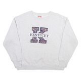 NUTMEG Kentucky Mens Sweatshirt Grey USA M