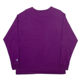 CHAMPION Mens Sweatshirt Purple M