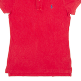 POLO RALPH LAUREN The Skinny Polo Mens Polo Shirt Red S