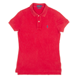 POLO RALPH LAUREN The Skinny Polo Mens Polo Shirt Red S