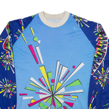 Mens Jersey Blue Long Sleeve M