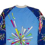 Mens Jersey Blue Long Sleeve M