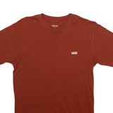 VANS Mens T-Shirt Red S