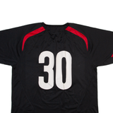 LACATONI L.cluso Giro Mundo Mens Football Shirt Jersey Black V-Neck M