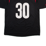 LACATONI L.cluso Giro Mundo Mens Football Shirt Jersey Black V-Neck M