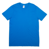 GILDAN Mens T-Shirt Blue L