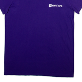 GILDAN NYU SPS High School Academy Womens T-Shirt Purple M