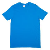 GILDAN Mens T-Shirt Blue M