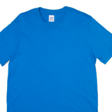 GILDAN Mens T-Shirt Blue M