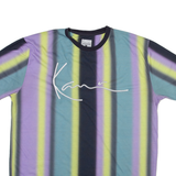 KARL KANI Mens T-Shirt Purple L