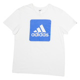 ADIDAS Mens T-Shirt White S