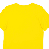 NIKE Do It For The Bay Mens T-Shirt Yellow Crew Neck S