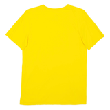 NIKE Do It For The Bay Mens T-Shirt Yellow Crew Neck S