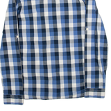 LEVI'S Slim Fit Mens Shirt Blue Gingham Long Sleeve M