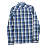LEVI'S Slim Fit Mens Shirt Blue Gingham Long Sleeve M