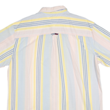 TOMMY JEANS Regular Fit Mens Shirt Blue Striped 2XL