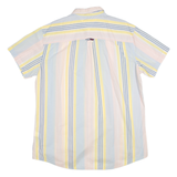 TOMMY JEANS Regular Fit Mens Shirt Blue Striped 2XL