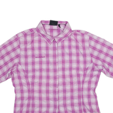 MAMMUT Womens Shirt Purple Check 2XL