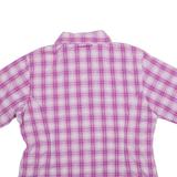 MAMMUT Womens Shirt Purple Check 2XL