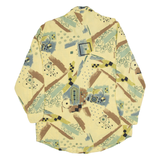 Mens Shirt Green Long Sleeve M