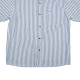 WRANGLER Mens Shirt Blue Striped XL