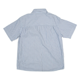 WRANGLER Mens Shirt Blue Striped XL