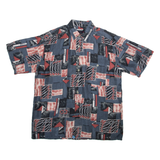 NICK TAYLOR Mens Shirt Grey L