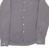 MARC O'POLO Regular Fit Mens Shirt Grey Spotted Long Sleeve M