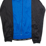 BRUNEX Cycling Mens Track Jacket Blue Colourblock 2XL